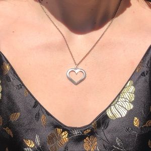 Sterling heart necklace